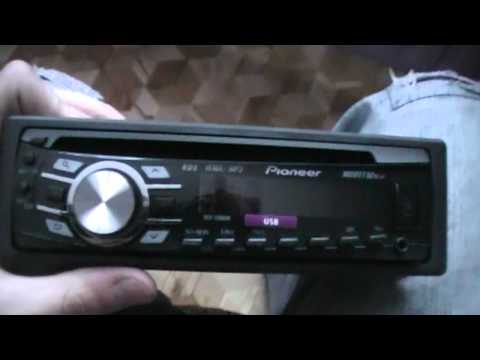 Pioneer  DEH-2300UB unboxing and in car