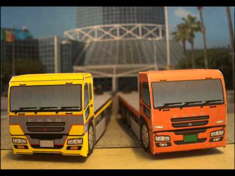 Paper Craft Model Cars & Trucks
