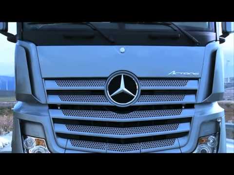 ? NEW 2012 Mercedes-Benz ACTROS on the road