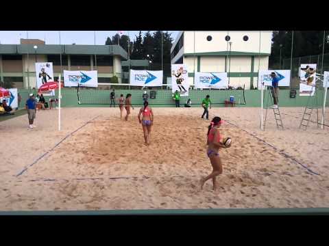 Borregos ITESM Mty vs UNIVA Voleibol de playa femenil Universiada 2011 UAEMex