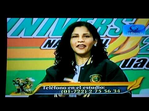 RUTH MILCA CONDUCCION UNIVERSIADA 2011 EN TELEVISION MEXIQUENSE #2.MOV