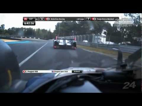 2011 Le Mans 24 Hours Race Fantastic Lead Battle Audi vs Peugeot