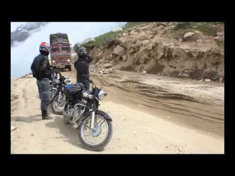 manali- leh motorbike travel, india