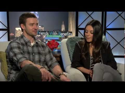 Justin Timberlake and Mila Kunis interview - FRIENDS WITH BENEFITS - Patricia Clarkson