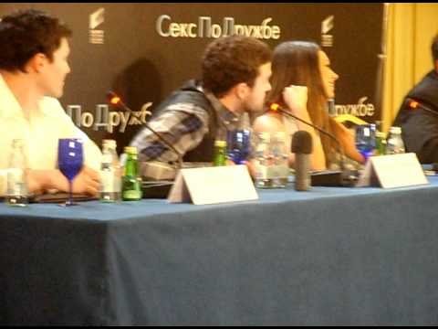 Justin Timberlake and Mila Kunis - Friends with Benefits Press Conference