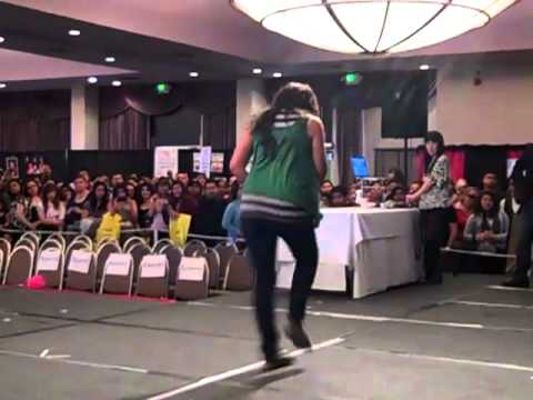 Shuffle Dance Contest at Quinceanera.com Expo and Fashion Show