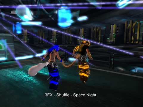 3FX Shuffle Dance Animations Within Second life