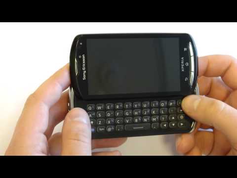 Sony Ericsson Xperia Pro review (rus)