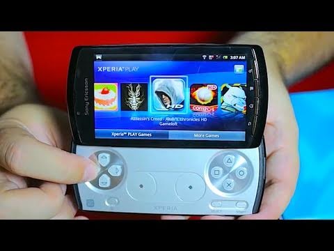 Xperia Play Unboxing & pre- review of the Playstation Phone with Blunty3000