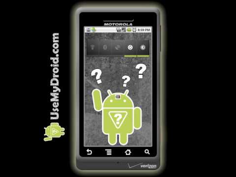 Droid Battery Life - Power Control Tips #1