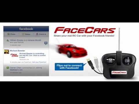 FaceCars - Control your RC Car with iPhone, iPod Touch, Android & Facebook