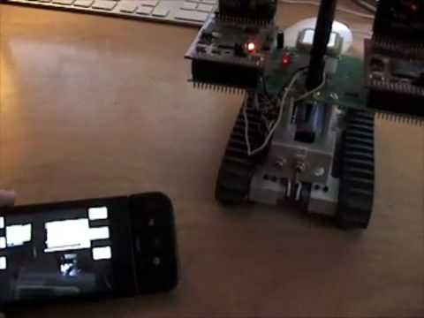 Android SRV1 - robot control via Google Android phone