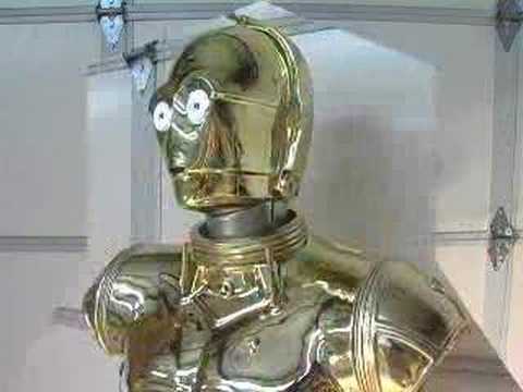 C3PO Droid Robot Automation Demonstration