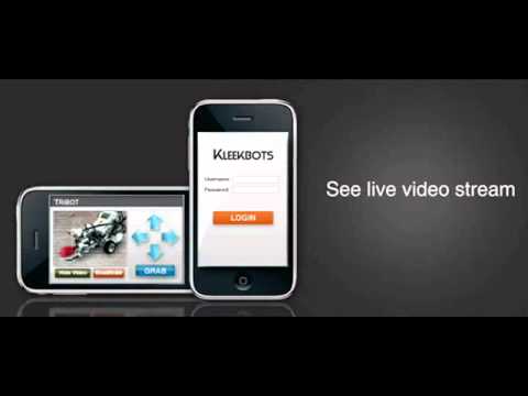 Kleekbots - Control Lego Mindstorms robot with iPhone & Android (Inception version)